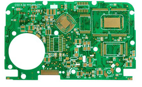 Chinese Double-Sided Board PCB FR4 Plate gold two layer